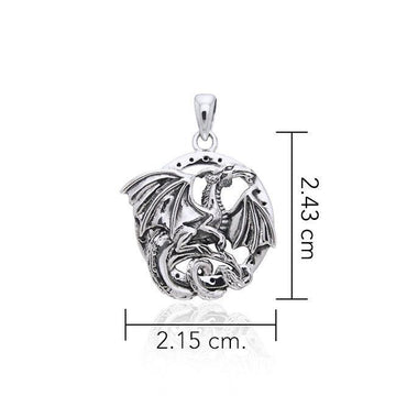 Jody Bergsma Dragon Pendant TPD1871 - Jewelry